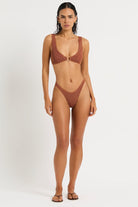 Bond Eye Bond Eye Maven Crop - Ginger Maven Crop - Ginger | Bond Eye Splash Swimwear Bikini Tops