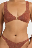 Bond Eye Bond Eye Maven Crop - Ginger BOUND836W-O Maven Crop - Ginger | Bond Eye Splash Swimwear Bikini Tops Ginger / O/S 9347760768643