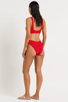 Bond Eye Bond Eye Olivia Brief - Baywatch Red BOUND711R-OS Bond Eye Olivia Brief - Baywatch Red Splash Swimwear Bikini Bottoms O/S 9347760768865