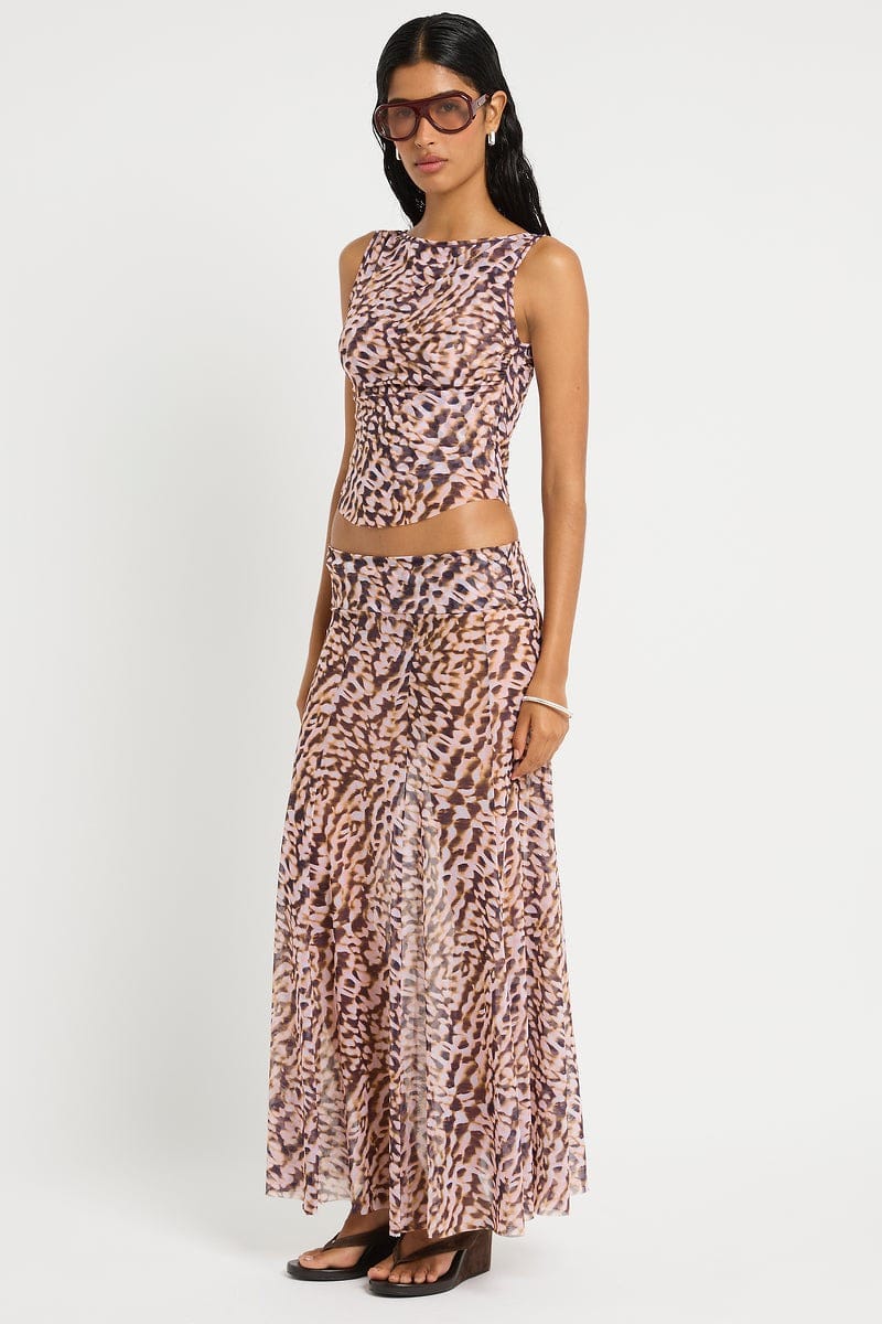 Bond Eye Bond Eye Ottie Maxi Skirt - Papillon Bond Eye Ottie Maxi Skirt - Papillon Splash Swimwear Swimwear