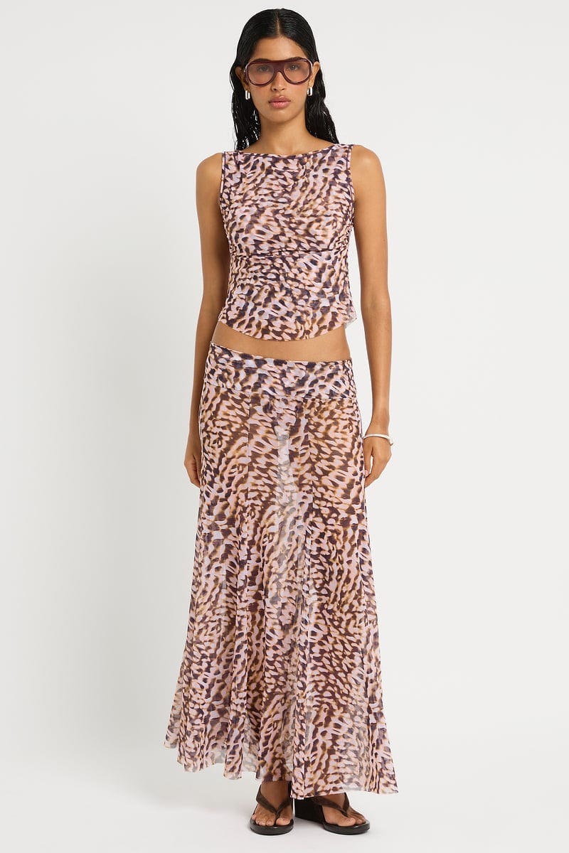 Bond Eye Bond Eye Ottie Maxi Skirt - Papillon Bond Eye Ottie Maxi Skirt - Papillon Splash Swimwear Swimwear