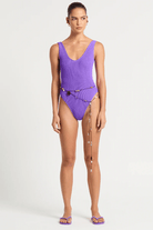 Bond Eye Bond Eye Pip Mara One Piece - Violet BOUND004E Bond Eye Pip Mara One Piece - Violet Splash Swimwear O/S 9347760716927
