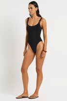 Bond Eye Bond Eye Ring Maddox One Piece - Black Lurex Micro BOUND877L-M Bond Eye Ring Maddox One Piece - Black Lurex Micro Splash Swimwear One Piece O/S 9347760768483