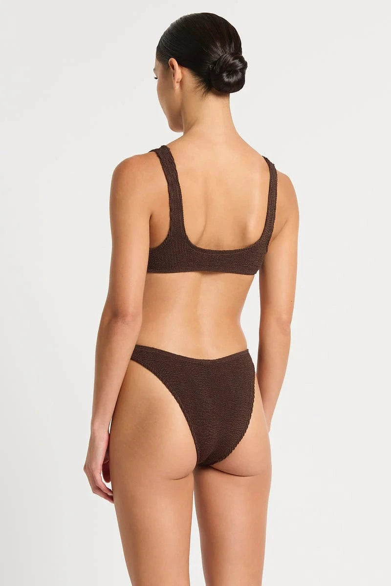 Bond Eye Bond Eye Ring Scout Crop - Dark Chocolate Eco BOUND559E Bond Eye Ring Scout Crop - Dark Chocolate Eco Splash Swimwear O/S 9347760716750