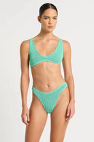 Bond Eye Bond Eye Scout Crop - Jelly Mint Two Tone BOUND060T Bond Eye Scout Crop - Jelly Mint Two Tone Splash Swimwear O/S 9347760717085