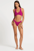 Bond Eye Bond Eye Sign Brief - Magenta Recycled BOUND048R Bond Eye Sign Brief - Magenta Recycled Splash Swimwear Bikini Bottoms O/S 9347760730565