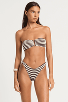 Bond Eye Bond Eye Sign Brief - Sable Dot Stripe BOUND048DS Bond Eye Sign Brief - Sable Dot Stripe Splash Swimwear Bikini Bottoms O/S