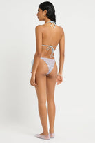 Bond Eye Bond Eye Stripe Micro Beaded Tie Side Vista Brief Bond Eye Stripe Micro Beaded Tie Side Vista Brief Splash Swimwear Bikini Bottoms