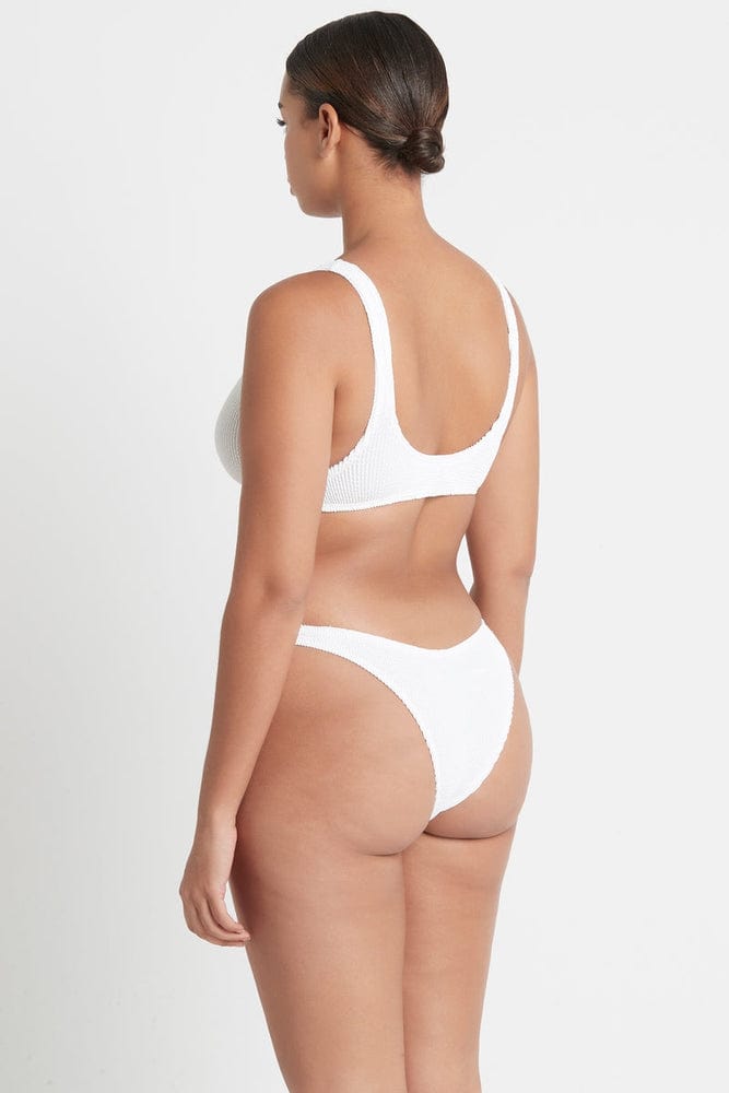 Bond Eye Eco Scout Crop - Optic White BOUND060E Bond Eye Eco Scout Crop - Optic White Splash Swimwear Bikini Tops O/S 9347760378682