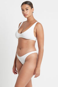 Bond Eye Eco Scout Crop - Optic White BOUND060E Bond Eye Eco Scout Crop - Optic White Splash Swimwear Bikini Tops O/S 9347760378682