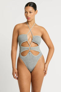 Bond Eye One Pieces BOUND483M O/S Gia One Piece - Chrome Shimmer