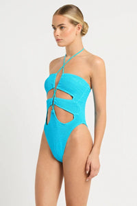 Bond Eye One Pieces BOUND483R O/S Gia One Piece - Cyan Recycled