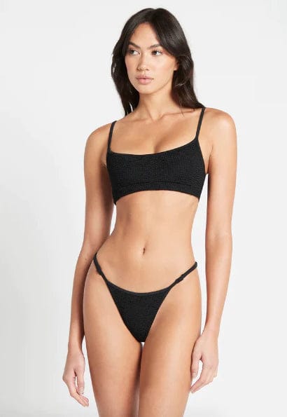 Bond Eye Larisa Brief Eco - Black BOUND254E Splash Swimwear Cheeky Bikini Bottoms O/S 9347760457394