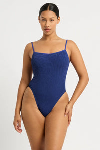 Bond Eye Low Palace One Piece - Sapphire Animalia BOUND354A Splash Swimwear One Pieces O/S 9347760618108