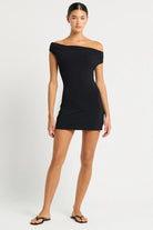 Bond Eye Nixi Mini Dress - Black Bond Eye Nixi Mini Dress - Black Splash Swimwear Dresses O/S 9347760663610