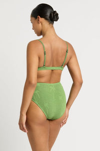 Bond Eye Palmer Brief - Matcha Palm BOUND154P Bond Eye Palmer Brief - Matcha Palm Splash Swimwear Bikini Bottoms O/S 9347760591555