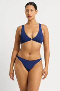 Bond Eye Ring Scene Brief - Sapphire Animalia BOUND415A Splash Swimwear Cheeky Bikini Bottoms O/S 9347760617941