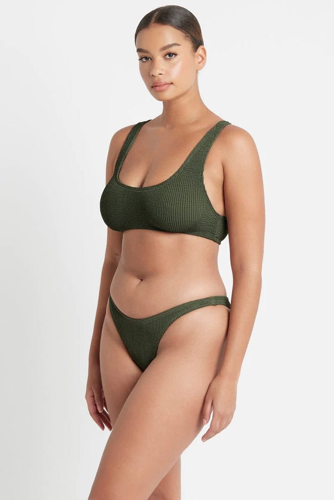 Bond Eye Scene Brief Eco - Khaki BOUND047E Splash Swimwear Bikini Bottoms O/S 9347760373861