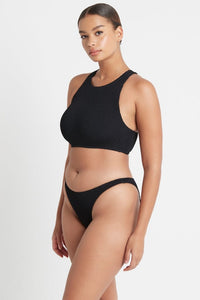 Bond Eye Scene Eco Bikini Brief - Black BOUND047E Splash Swimwear Cheeky Bikini Bottoms O/S 9347760373588