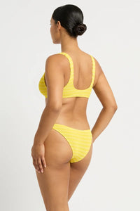 Bond Eye Bikini Tops BOUND060L O/S Scout Crop - Limoncello Stripe