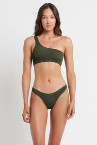 Bond Eye Sign Brief Eco - Khaki BOUND048E Splash Swimwear Cheeky Bikini Bottoms O/S 9347760373878