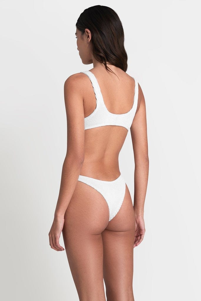 Bond Eye Sinner Brief - Optic White BOUND050 Splash Swimwear Cheeky Bikini Bottoms O/S 9347760378057