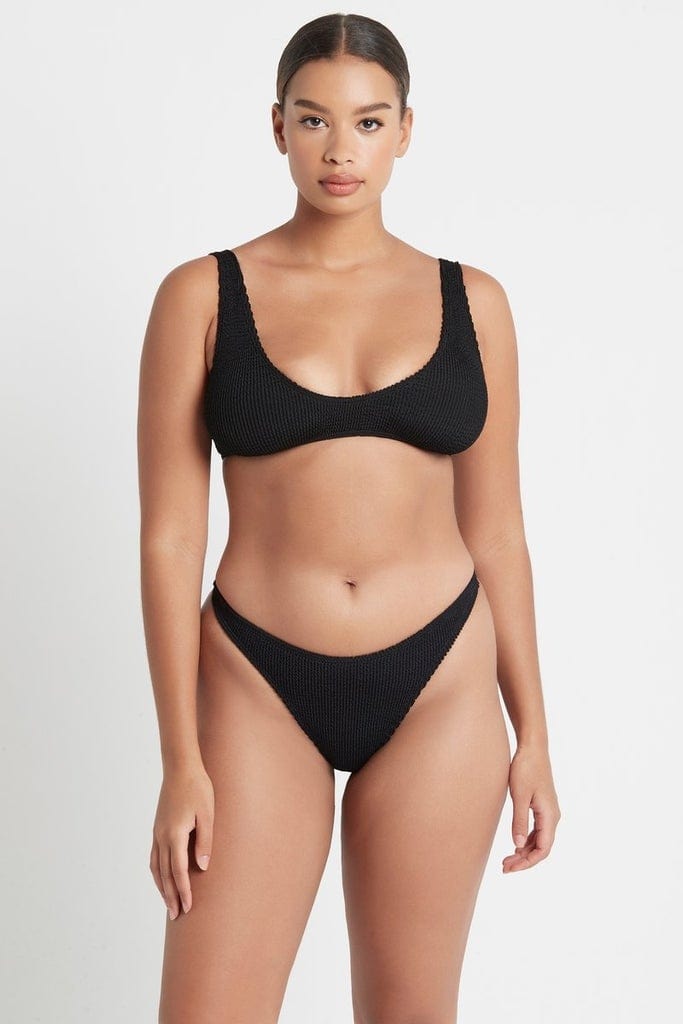 Bond Eye Sinner Eco Brief - Black BOUND050E Splash Swimwear Cheeky Bikini Bottoms O/S 9347760373502