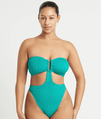 Bond Eye Thera One Piece - Turquoise Shimmer BOUND378M Splash Swimwear Swimwear O/S 9347760505910