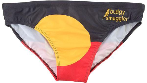Budgy Smuggler Aboriginal Flag Budgy Smuggler Aboriginal Flag Splash Swimwear Underwear