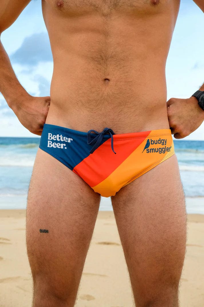 Budgy Smuggler Better Beer Budgy Smuggler - Pink Fineapples Splash Swimwear Underwear