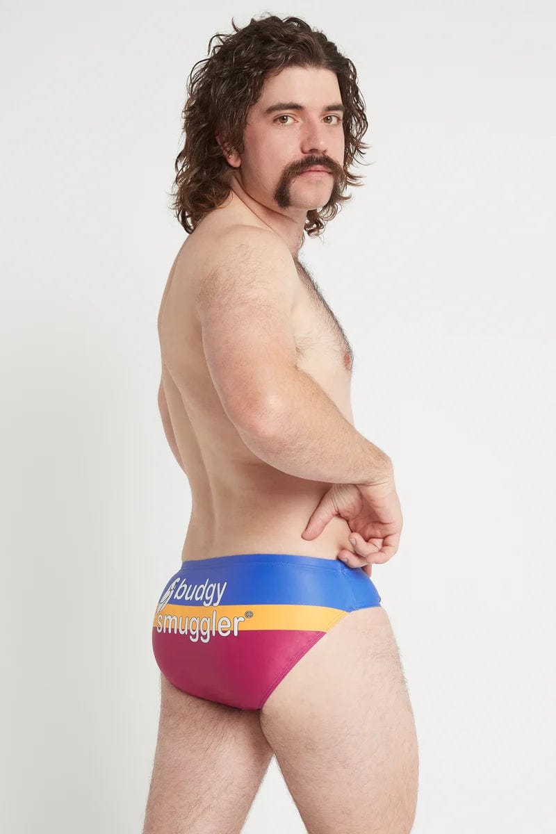 Budgy Smuggler Brisbane Lions Budgy Smuggler - Pink Fineapples Splash Swimwear Underwear