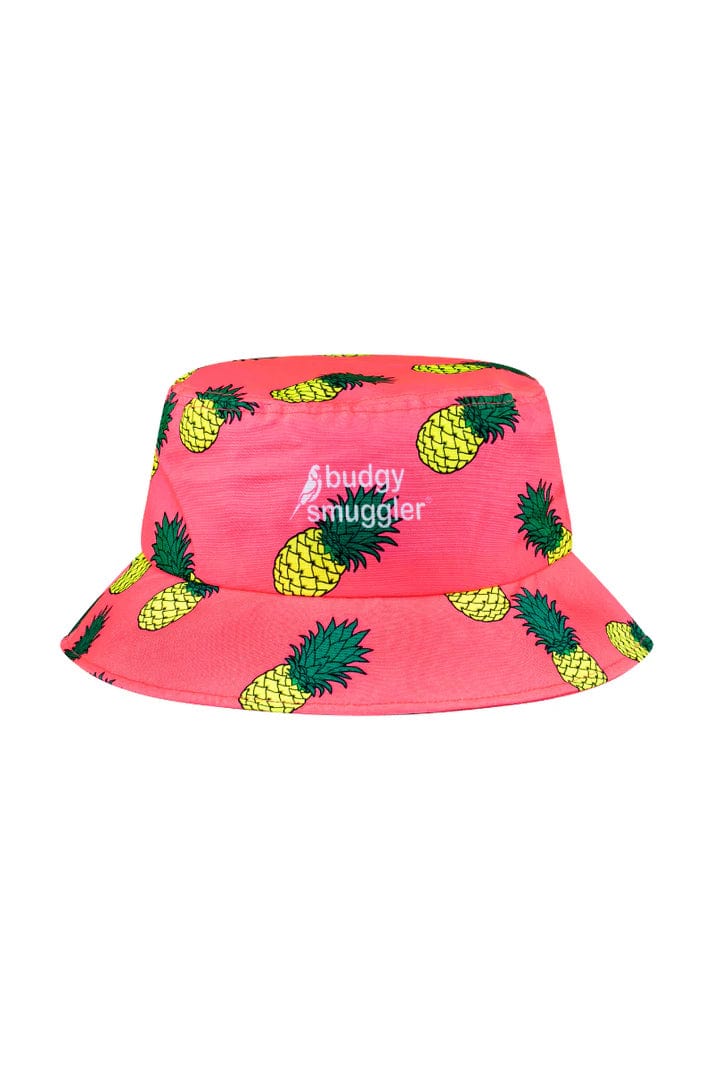 Budgy Smuggler Hats Bucket Hat 2.0 in Pink Pineapple