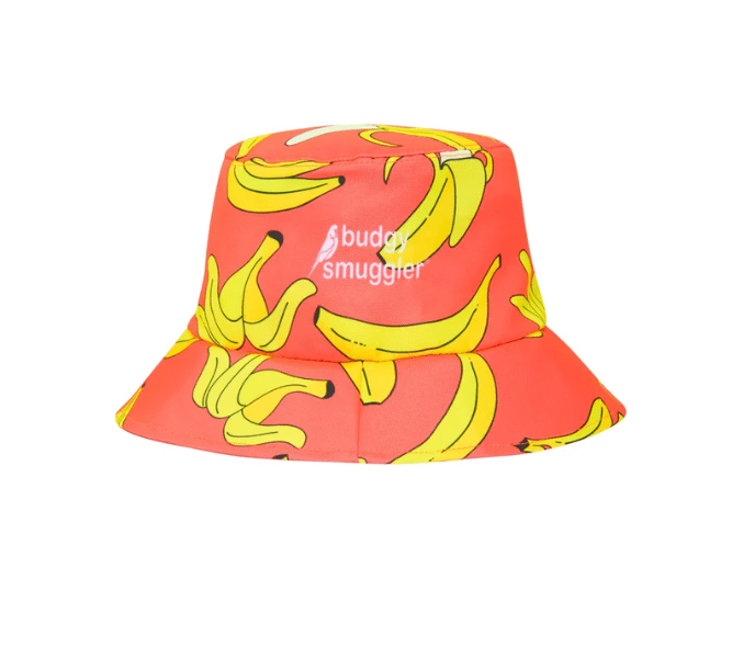 Budgy Smuggler Bucket Hat in Cool Bananas Splash Swimwear