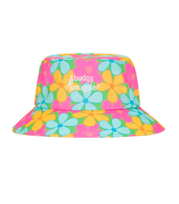 Budgy Smuggler Bucket Hat in Fluro Flowers* Budgy Smuggler Bucket Hat in Fluro Flowers Splash Swimwear