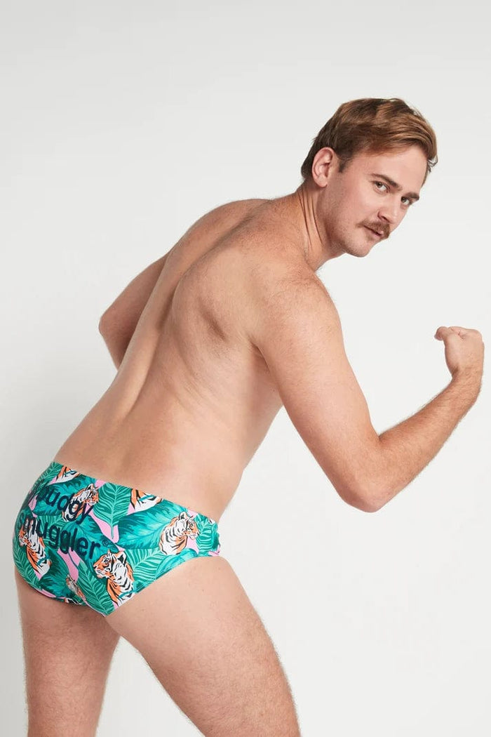 Budgy Smuggler Crouching Tiger Hidden Budgy* Budgy Smuggler - Pink Fineapples Splash Swimwear Underwear