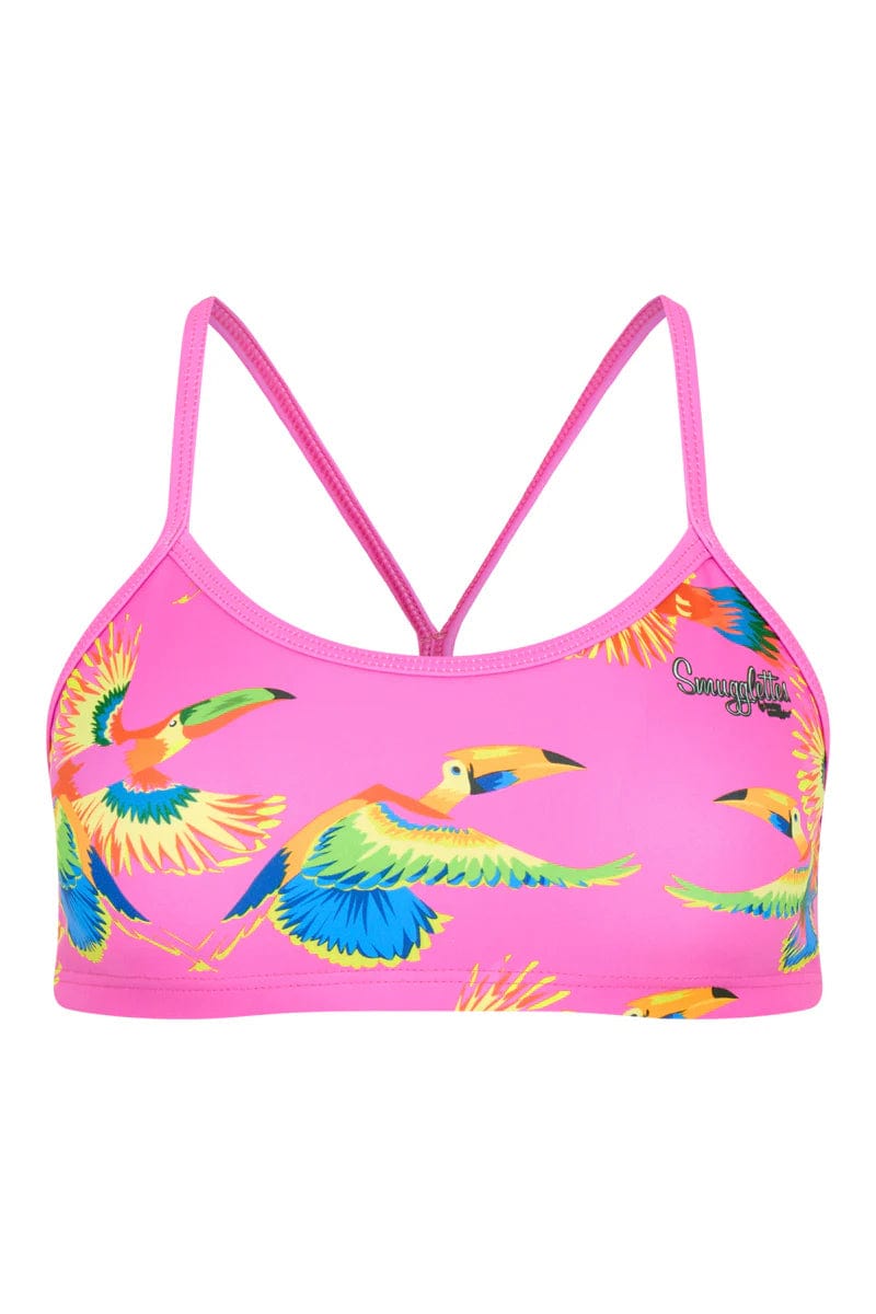 Budgy Smuggler Freshwater Top in Flying Parrots Budgy Smuggler Freshwater Top in Flying Parrots Splash Swimwear Bikini Tops