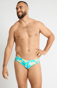 Budgy Smuggler Green Cockies Budgy Smuggler - Baggy Greens Splash Swimwear Underwear