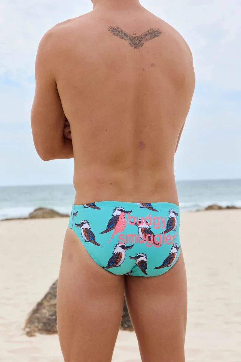 Budgy Smuggler Kookaburra Budgy Smuggler Sardines Splash Swimwear Mens Brief