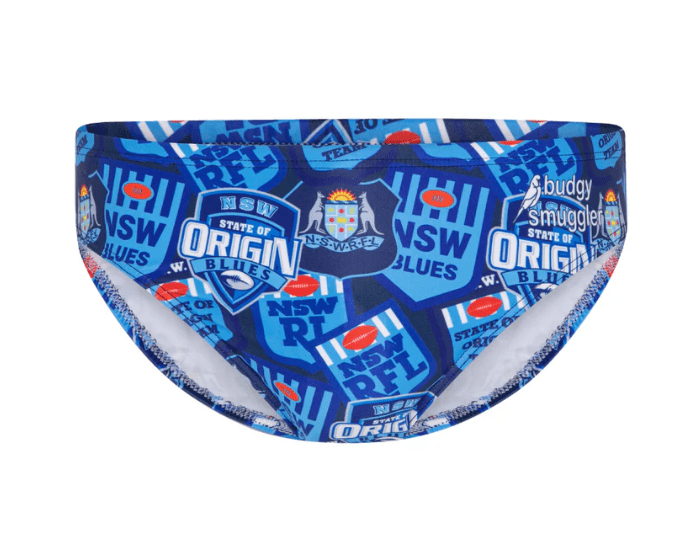 Budgy Smuggler Mens Brief NSW State Of Origin 2024 Budgy Smuggler Palm Trees