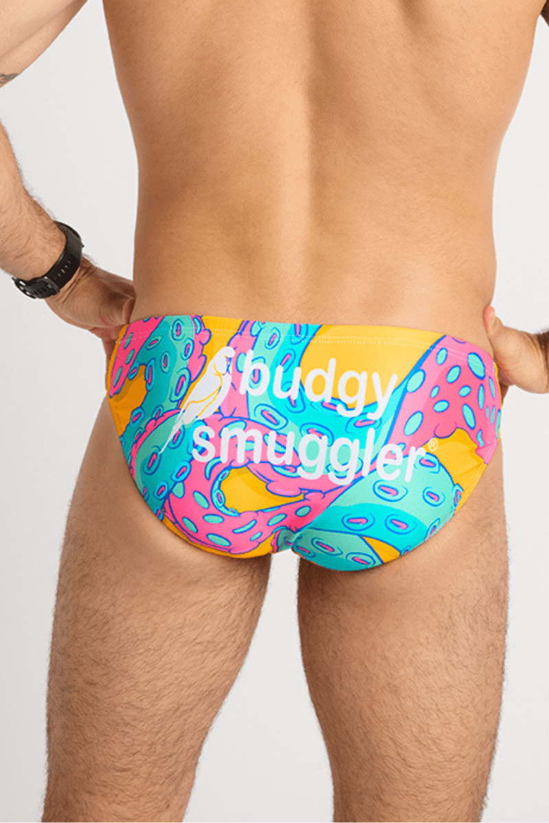 Budgy Smuggler Mens Swimwear Octopussy Budgy Smuggler Octopussy