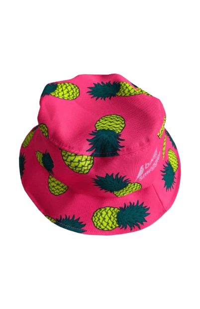 Budgy Smuggler Pink Fineapple Bucket Hat Splash Swimwear Hats