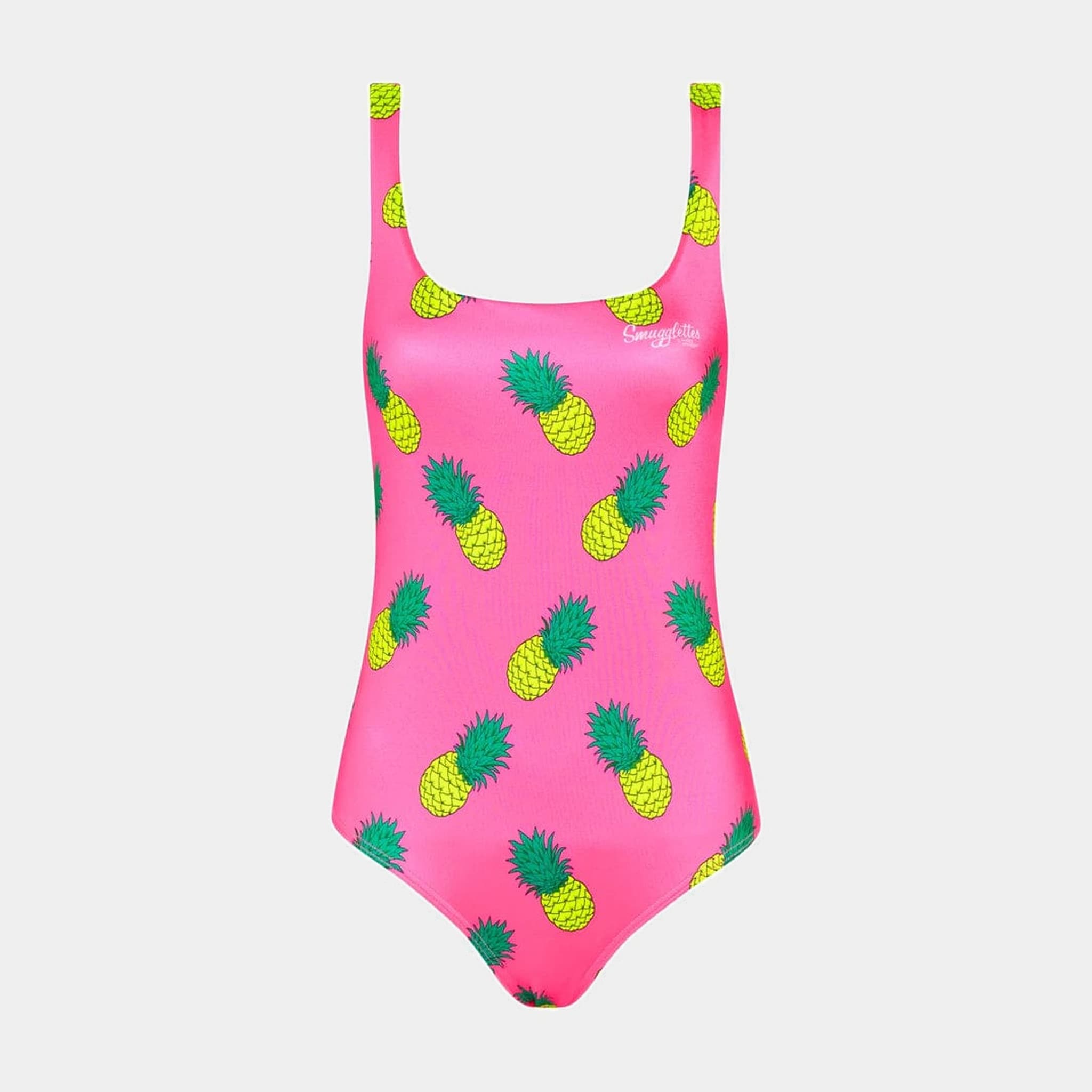 Budgy Smuggler Poolside One Piece in Pink Fineapples Budgy Smuggler Poolside One Piece in Pink Fineapples Splash Swimwear One Piece