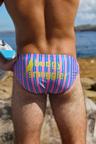 Budgy Smuggler Riviera Pink Stripe Riviera Pink Stripe Splash Swimwear Underwear