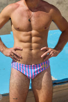 Budgy Smuggler Riviera Pink Stripe Riviera Pink Stripe Splash Swimwear Underwear