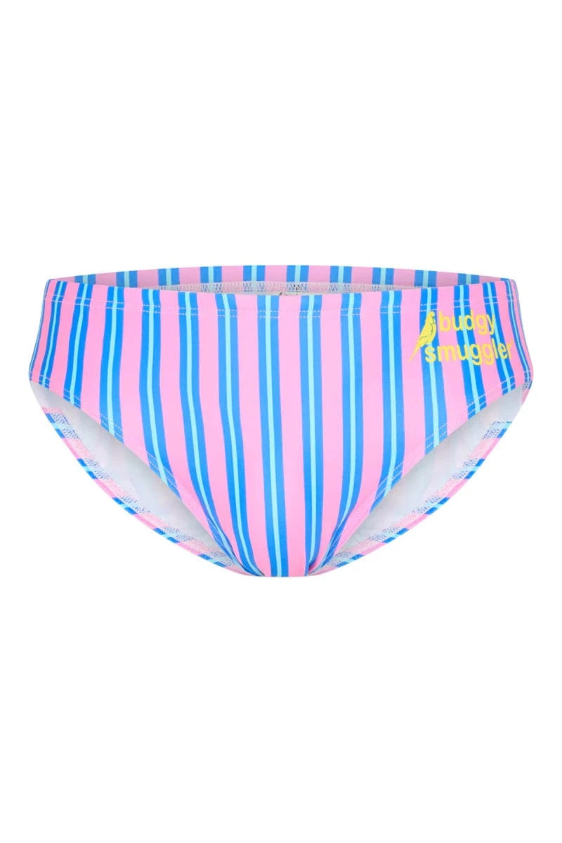 Budgy Smuggler Riviera Pink Stripe Riviera Pink Stripe Splash Swimwear Underwear