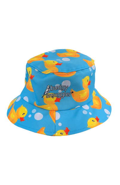 Budgy Smuggler Rubber Duck Bucket Hat Splash Swimwear Underwear