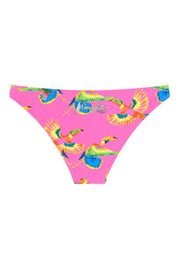 Budgy Smuggler Shelly Bottom in Flying Parrots Shelly Bottom in Flying Parrots Splash Swimwear Bikini Bottoms