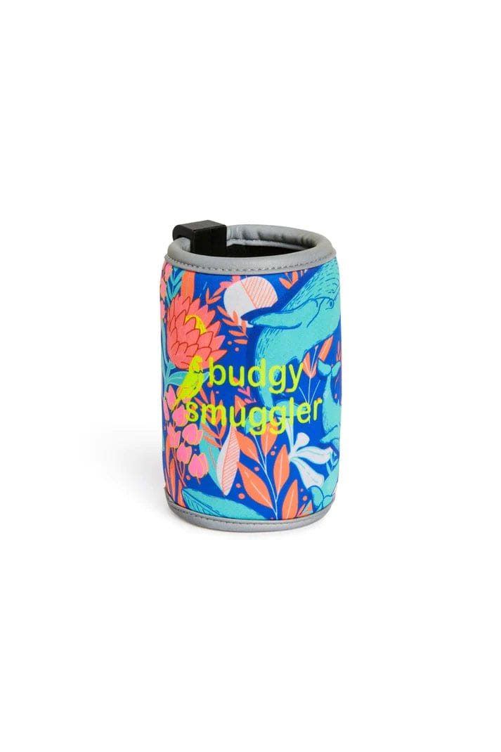 Budgy Smuggler Stubby Coolers With Clip Splash Swimwear Underwear Blue Whale 1000015439