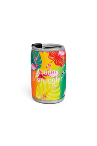 Budgy Smuggler Stubby Coolers With Clip Splash Swimwear Underwear Rainbow Flamingo 1000015441