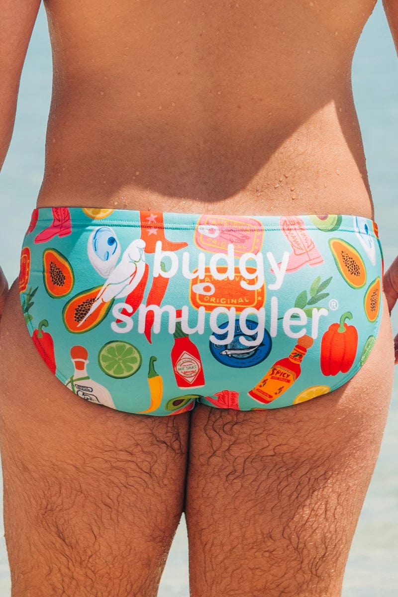 Budgy Smuggler Urban Cowboy Budgy Smuggler Sailor Stripes Dobule Blue Splash Swimwear Underwear 32 1000022024